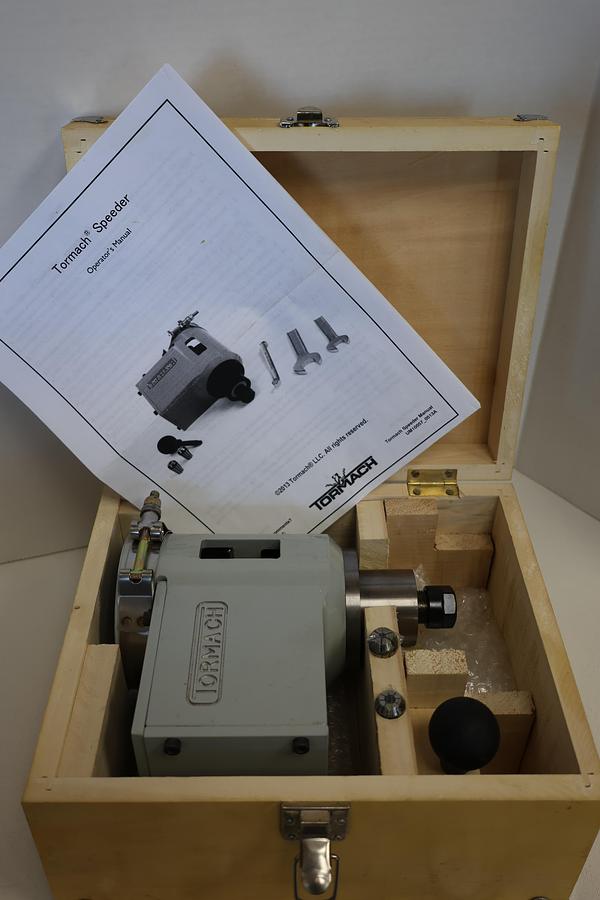 Tormach Speeder UM10057 0513A NIB w/ Collets & Assembly Tools #5 GHA-188