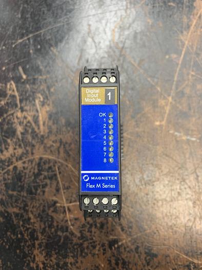 Used Magnetek Flex M Series Digital Input Module Part# 198-80104-DNPT1 GHA-gs58