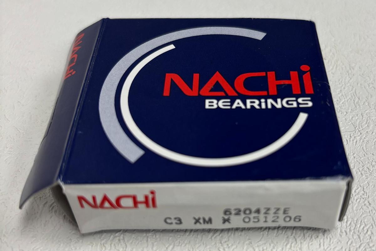 Used Nachi bearings, 6204ZE C3, 55x18A-1 S, GHC-29