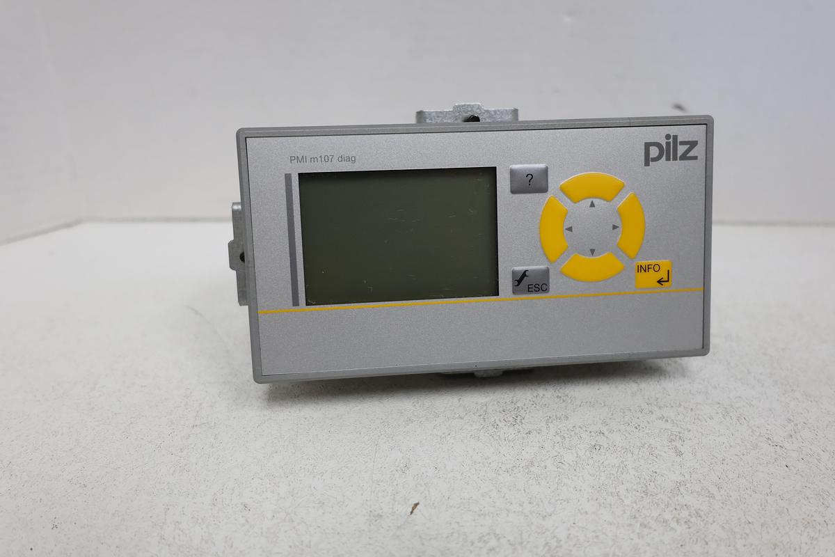 Used Pilz PMI m107 diag HMI Operator Panel 260000 24VDC Industrial Terminal GHC-4