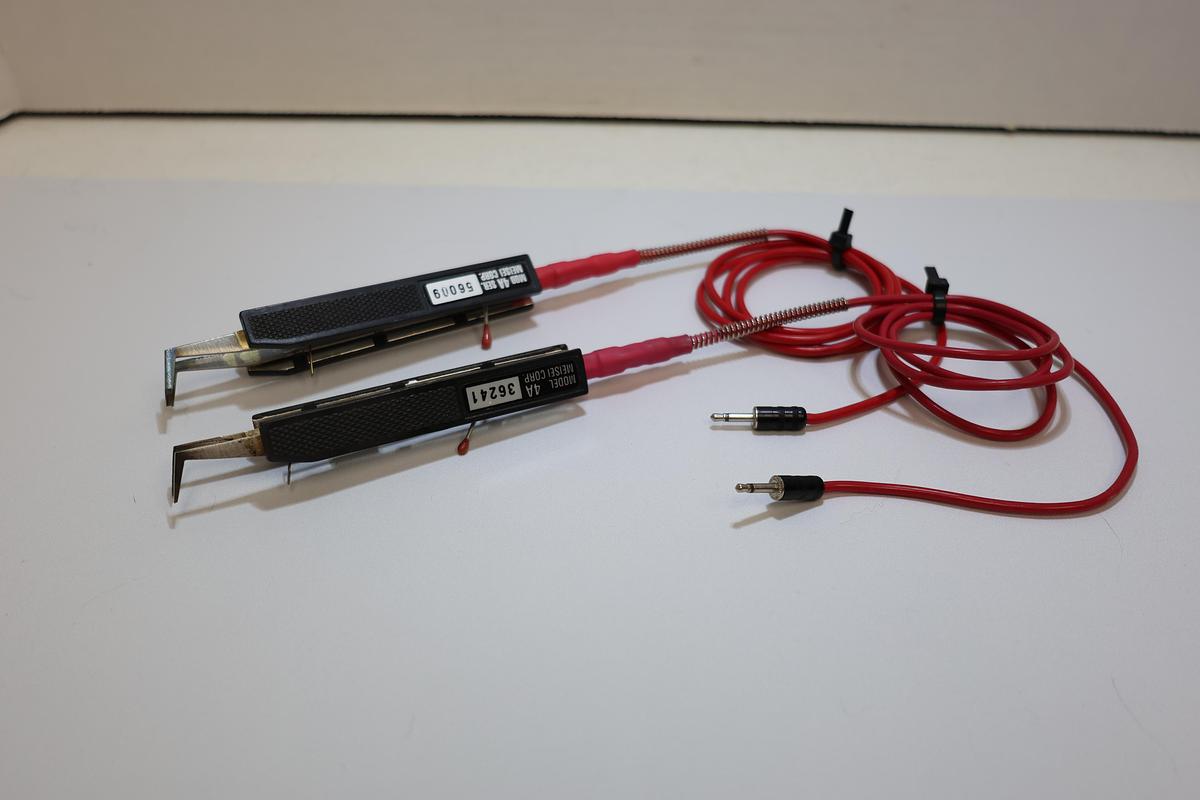 Used Meisei Corp Model 4A Soldering/Desoldering Tweezers Lot of 2 Used