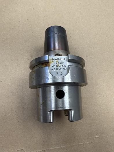 Used HAIMER Shrink Fit Tool Holder: A63.145.3/8Z.3 GHA-GS12