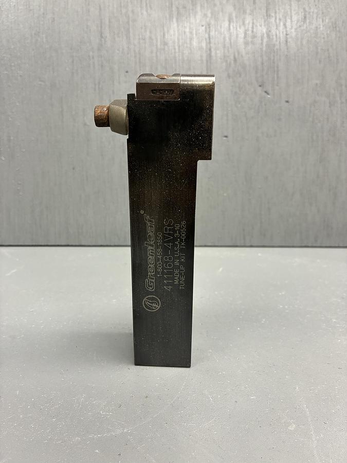 Used Greenleaf 411168-4VRS Lathe Grooving Profiling Turning Tool Holder GHC-10