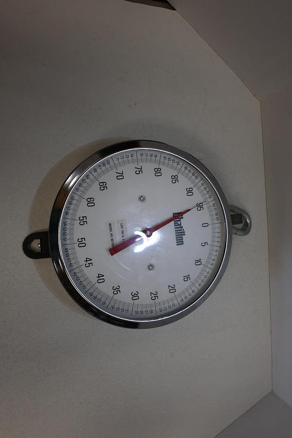 Used Chatillon BD100-SP Hanging Dial Scale 100 lb Capacity Industrial Scale