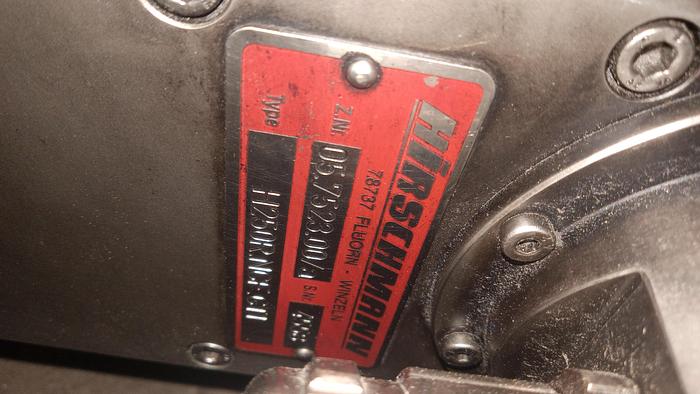 Used Hirschmann H250R.NC Electric Rotary Indexing Table GH402