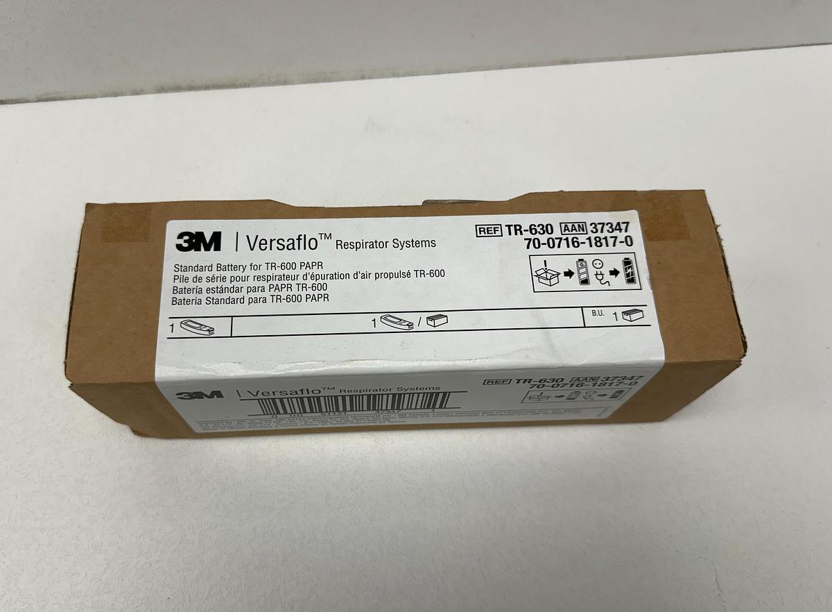 Used 3M Versaflo TR-630 Rechargeable Battery | 11.1V 5.2Ah Li-Ion | GHA-SS4