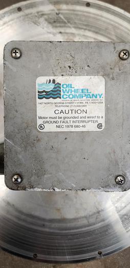 Used Oil Wheel Company NEC 1978 680-46 Ground Fault Interrupter 60Hz 115V - GHB-48