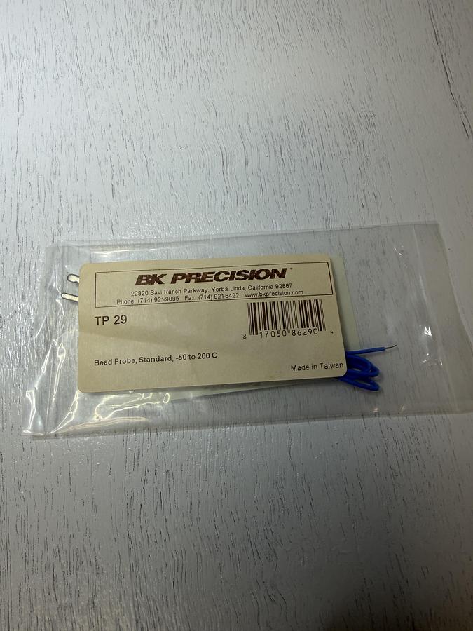 Used B&K Precision TP 29 K-Type Thermocouple Air, Beaded Probe GHGC-4