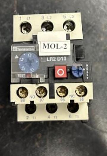 Used Telemecanique LR2 D1321 Thermal Overload Relay 12-18A Class 10A 600V - GHC-12