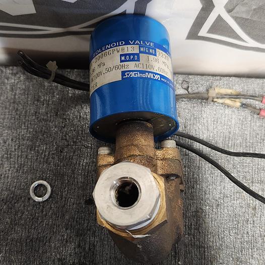 Used Saginomiya Valve Unit w/Solenoid Valve WEV-2006GPW@13 - GHA-58