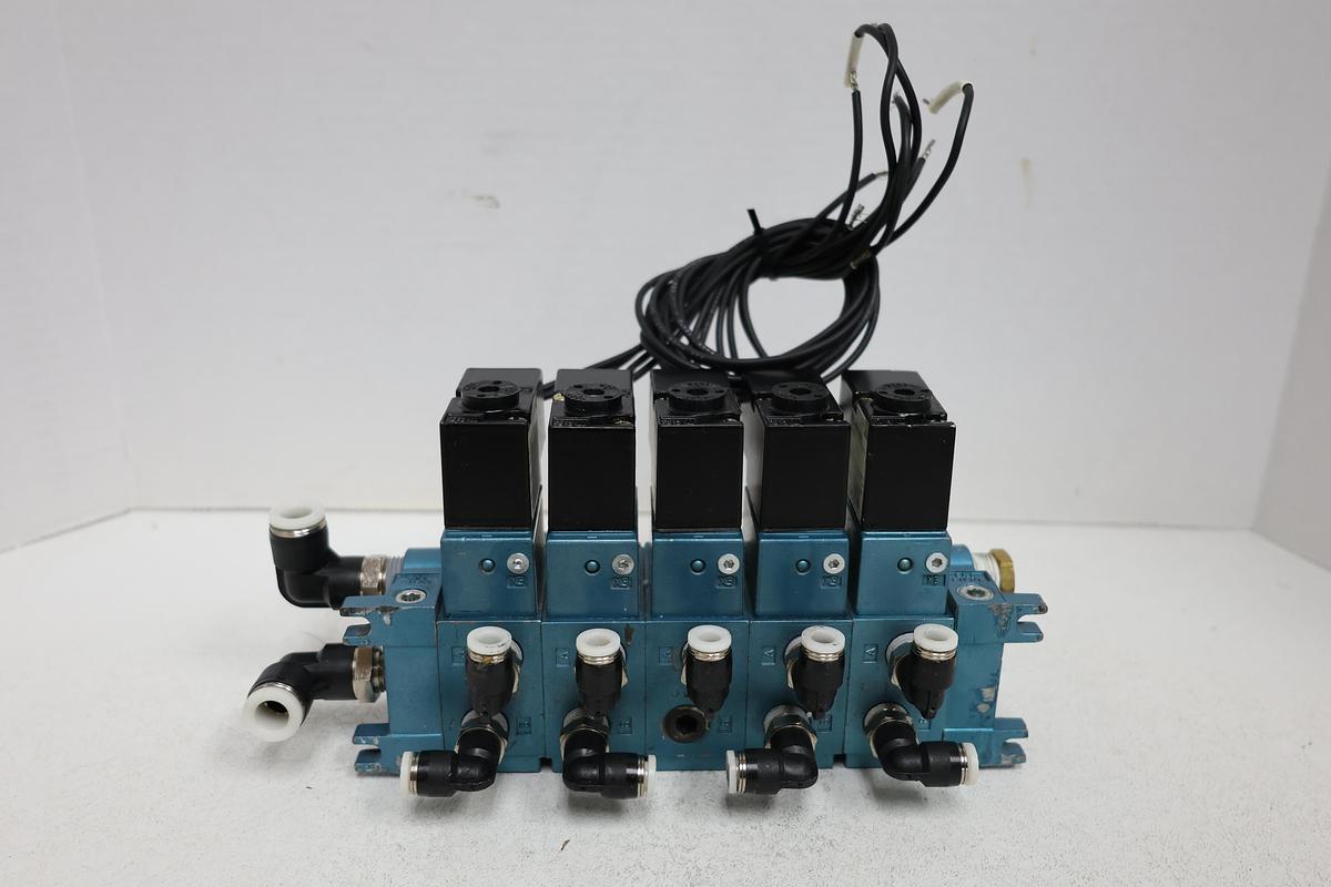 Used MAC VALVES 714C-12-PI-501CA PNEUMATIC SOLENOID VALVE – USED
