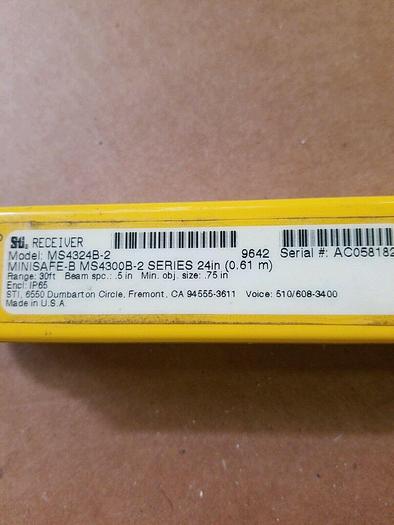 Used STI MS4324B-2 Safety Light Curtain Receiver