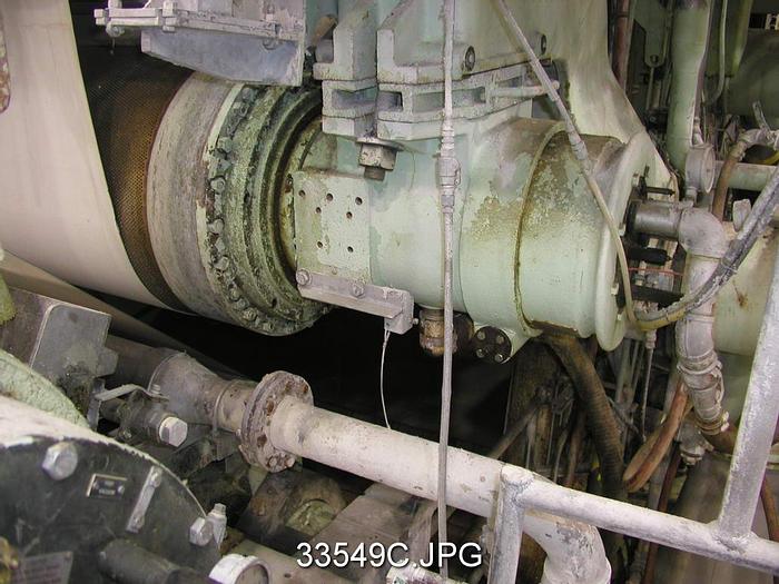 Used Beloit 260" Face Suction Pick Up Roll, 30" Diameter #33549