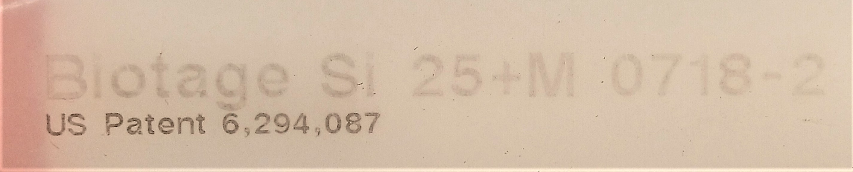 New Biotage SI 25+M Flash Cartridge (Pack of 10)