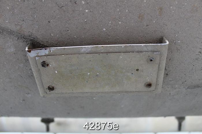 Used Krofta Model 2500 Air Dissolving Tubes #42875