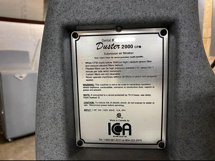 Used Island Clean Air Duster 2000