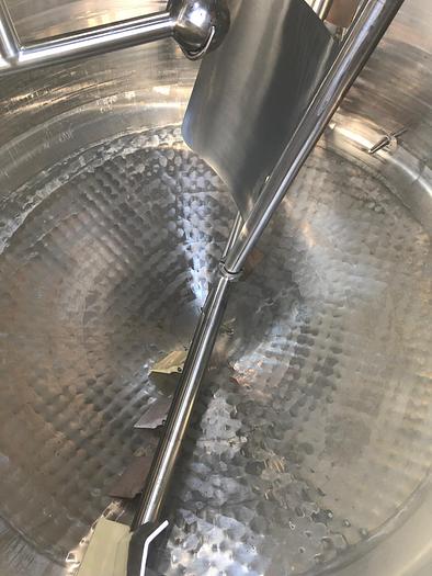 Used 1,200 GALLON WALKER PRESSURE WALL PROCESSOR – S/S – JACKETED (#9638)