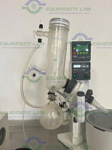 Used Buchi R-205 Rotavapor w/ Buchi V-805 Vacuum Controller & Buchi V-700 Vacuum Pump