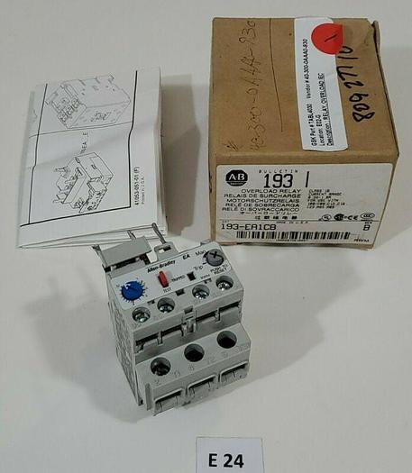 *NEW IN BOX* Allen Bradley 193-EA1CB Overload Relay Series B + Warranty!
