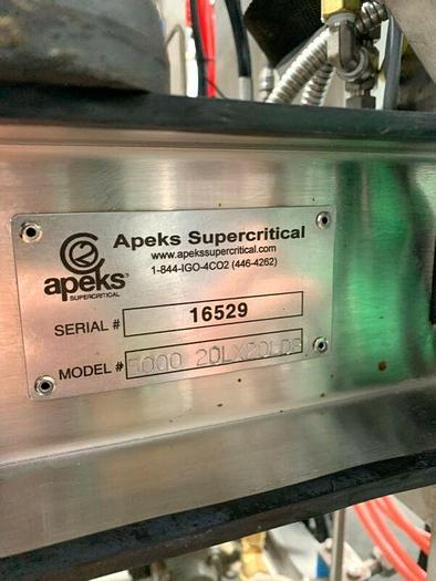 Used Apeks Supercritical 5000 20L x 20LDP CO2 Dual Phase Extraction System