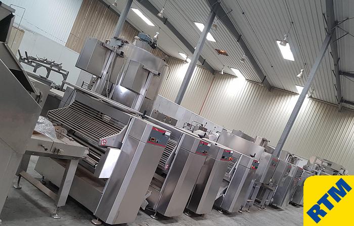 Used Line to make filled puff pastry products