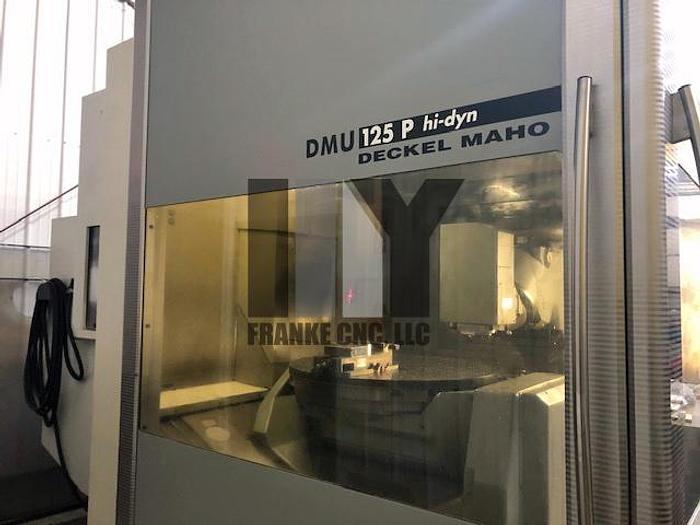 Used DMG MORI DECKEL MAHO DMU125P hi-dyn