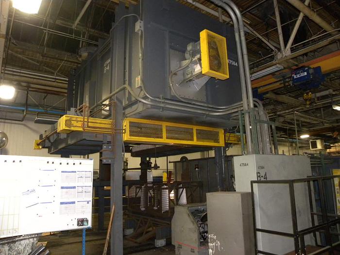 Used Despatch Drop Bottom Furnace 4' x 8' x 3' basket size