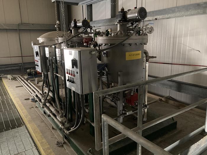 Used Used RP Adams Filter skid.