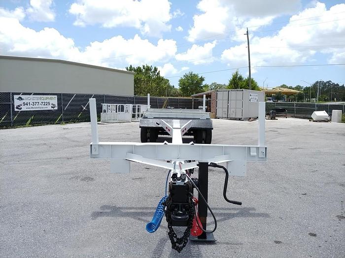 Used Reid PT15S 41000lb 60ft Extendable Pole Trailer - 14649