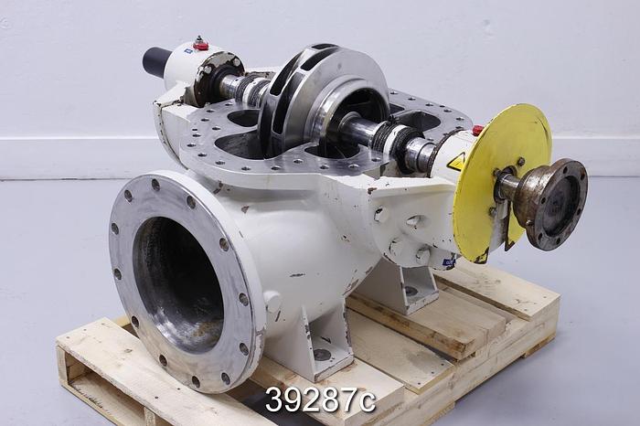 Used Sulzer ZPP10-250 Split Case Pump, Duplex Steel Casing, 10x12 #39287