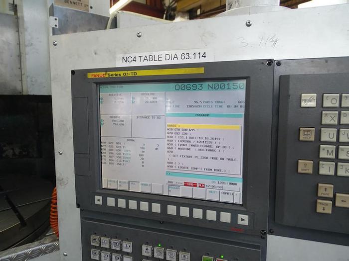 Used Webster & Bennett 63" S Elevating Rail VBM