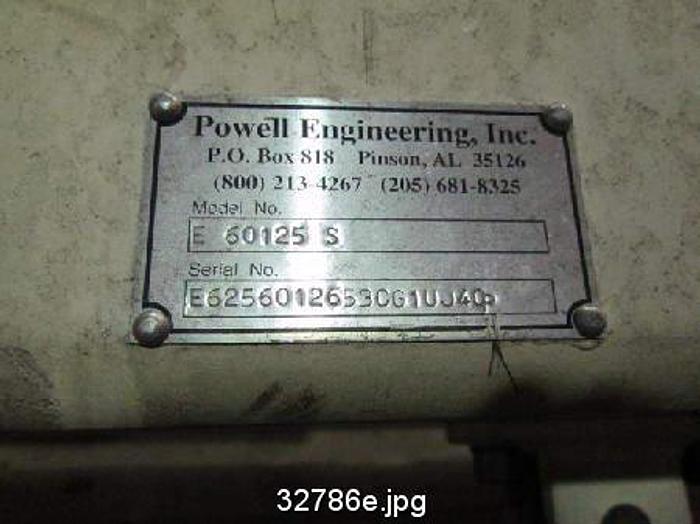 Used Powell E60125S 125" Unwind #32786