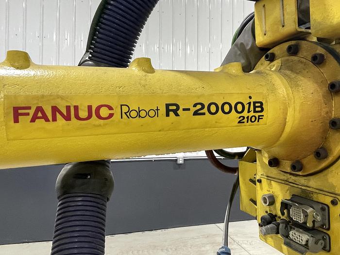 Used FANUC R2000IB/210F 6 AXIS ROBOT WITH R30iA CONTROLLER