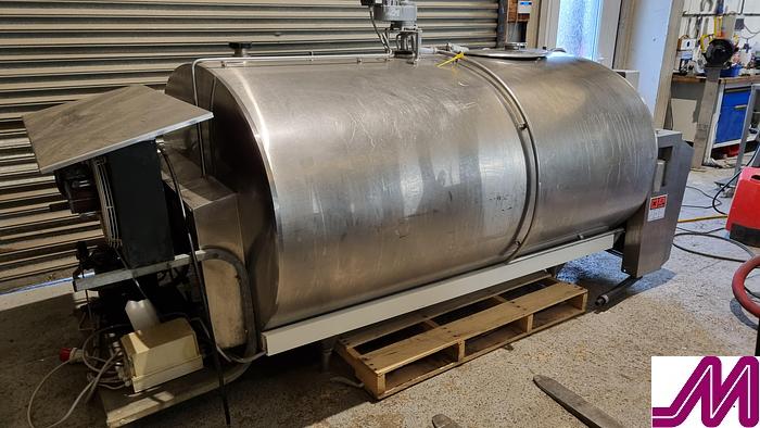 Used Serap SM 2160 STainless Steel Refrigerated Tank with Cleaning System