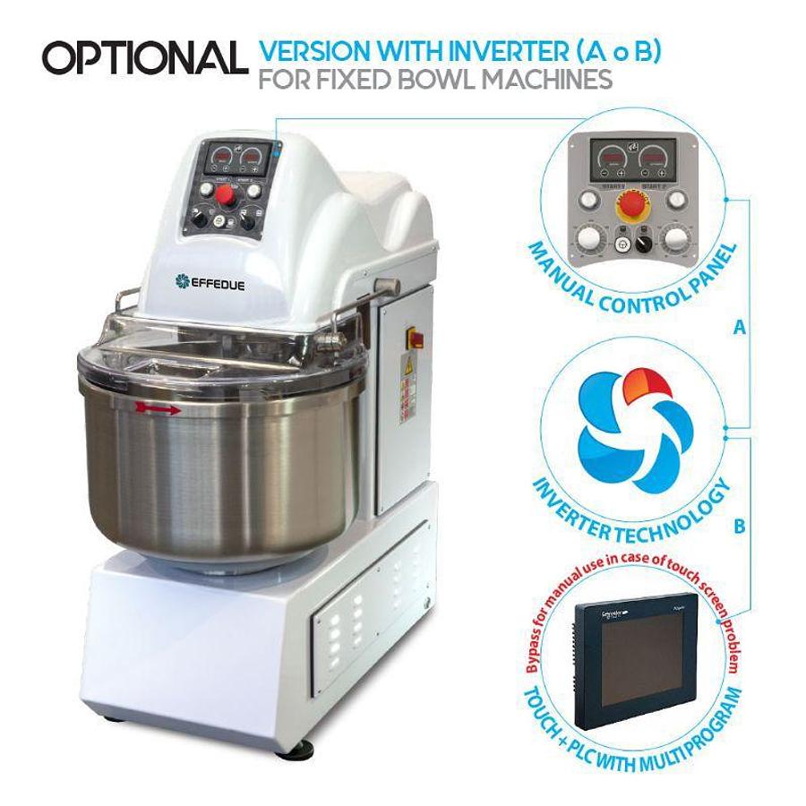 Automatic spiral mixer with fixed bowl Mod.Soft
