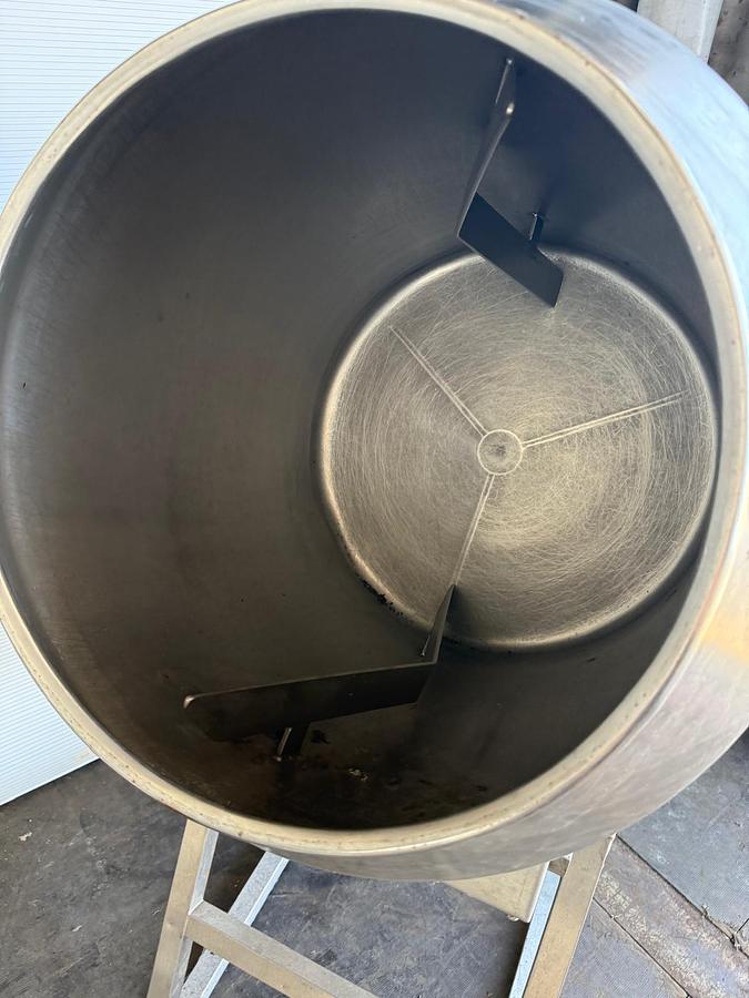 Used 180L Full Stainless Steel Tumbler - Mixer