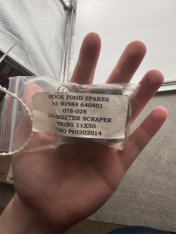 Tekno Lam507 Scraper Spring