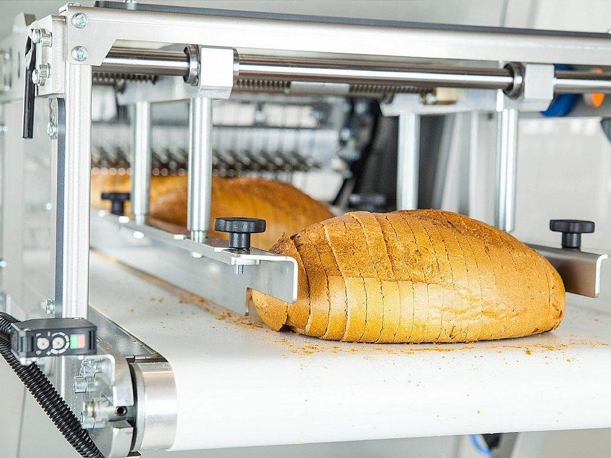 Mech Masz High Speed Conveyor Bread Slicer