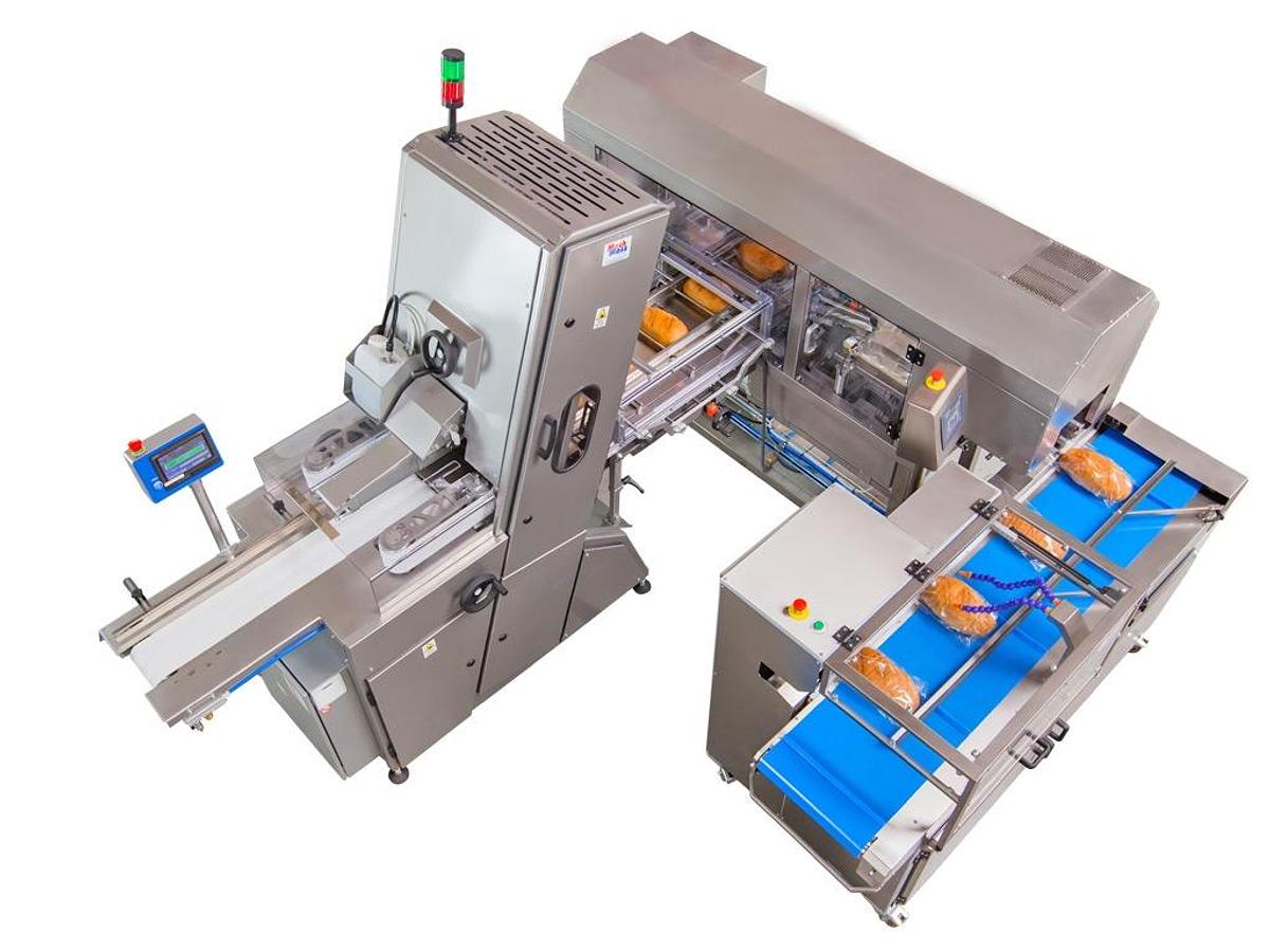 Mech Masz Automatic Bread Slicing and Bagging Line