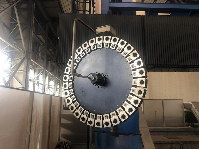 Used Feichter (Austria) 5 Axis Vertical Boring Mill,  6m diameter Table