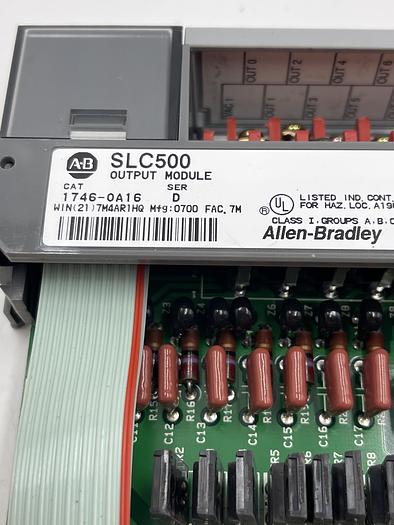 Used Allen-Bradley 1746-OA16 Ser D