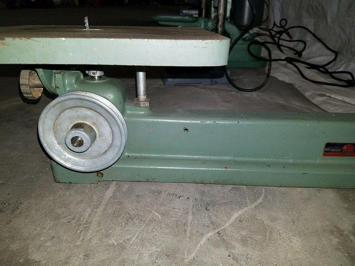 Used Power King HEAVY DUTY Jig Saw Model 4010 Needs a drive motor MADE IN USA