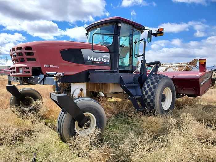 Used 16' MacDon M200 Rotary Windrower for Sale in Nevada Nort...