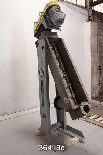 Used Black Clawson 1-B-9 Hydradenser inclined Sdrew Thickener #36419