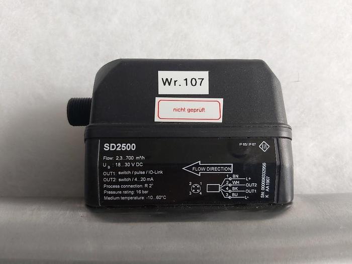 Gebraucht Druckluftzähler, SD2500, IFM Electronic,  gebraucht-Top
