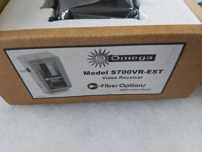 Set Video Receiver incl. Zubehör, S700VR-EST, S700VT-MST, Fiber Options,  neu