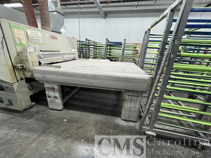 Used Cefla  UNO 1300 & VERTICAL OVEN spray finishing line