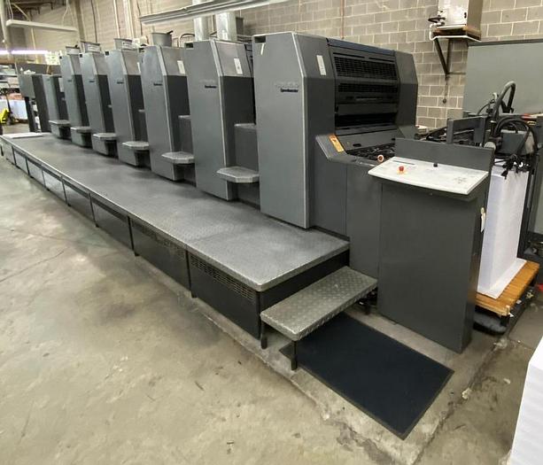 Used Heidelberg SM 74 6 Color with Auqueous Coater, 2004 Not Available Until March