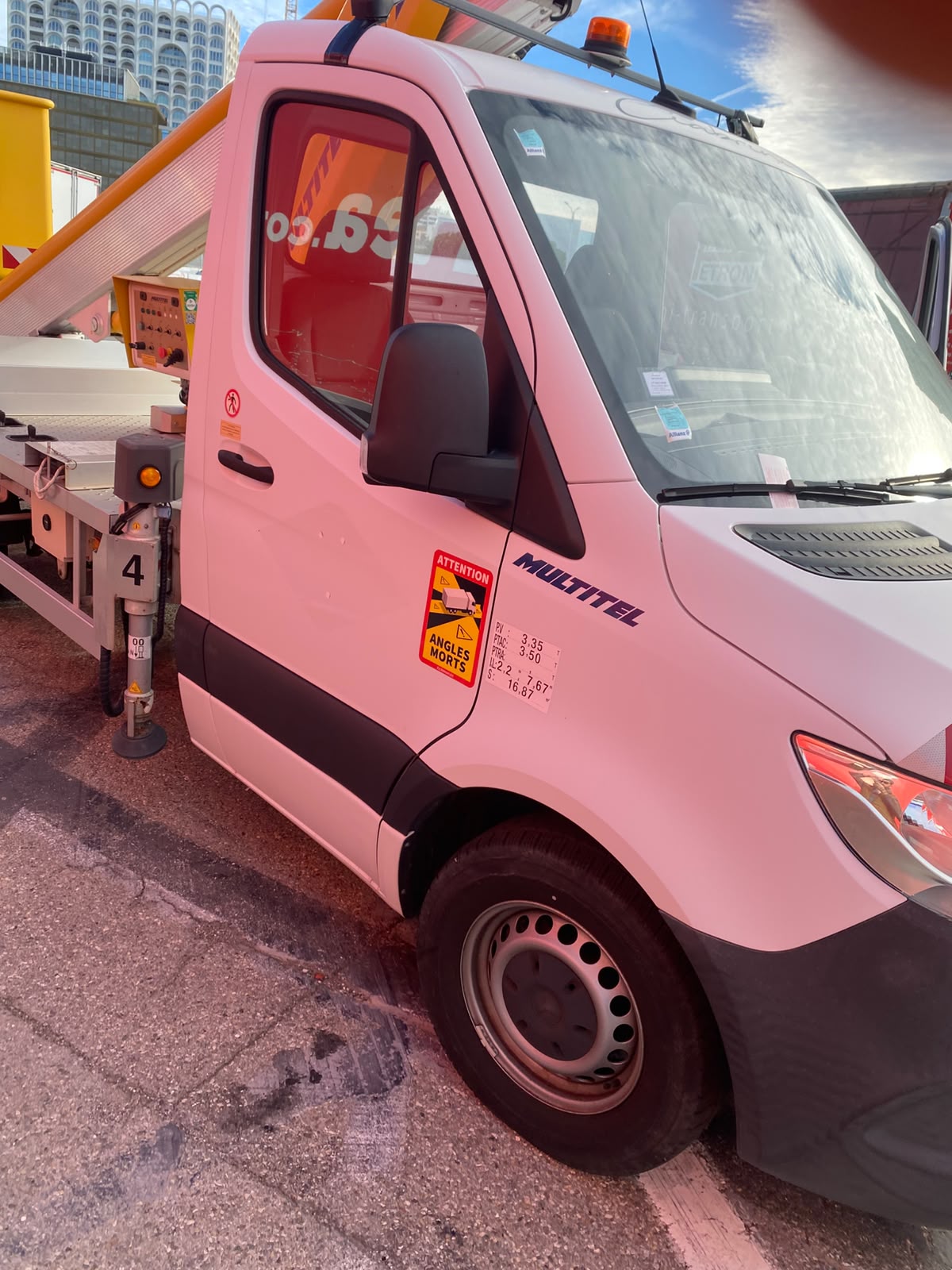 D'occasion 2020 Multitel sur Sprinter MX 210 SUR MERCEDES BENZ SPRINTER