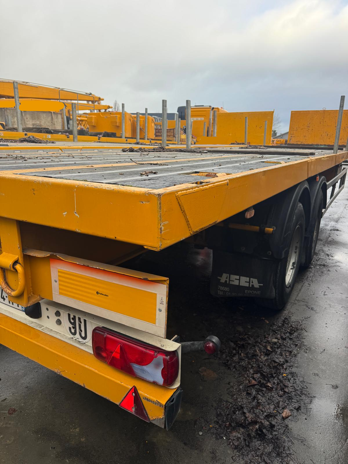 D'occasion 2013 ASCA  Remorque plateau